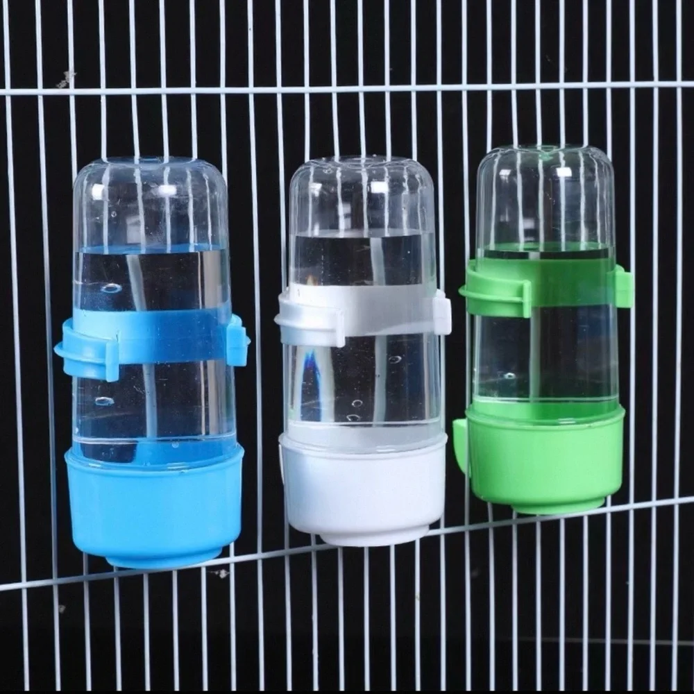 240ml Bird Water Feeder Bird Cage Water Dispenser Green